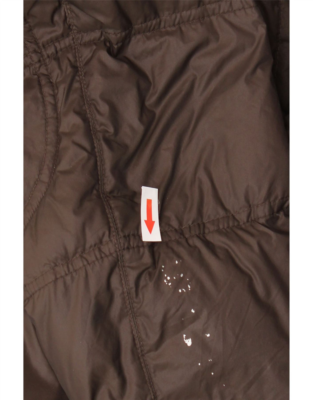 Jaqueta masculina acolchoada com capuz Brema IT 52 XL marrom nylon