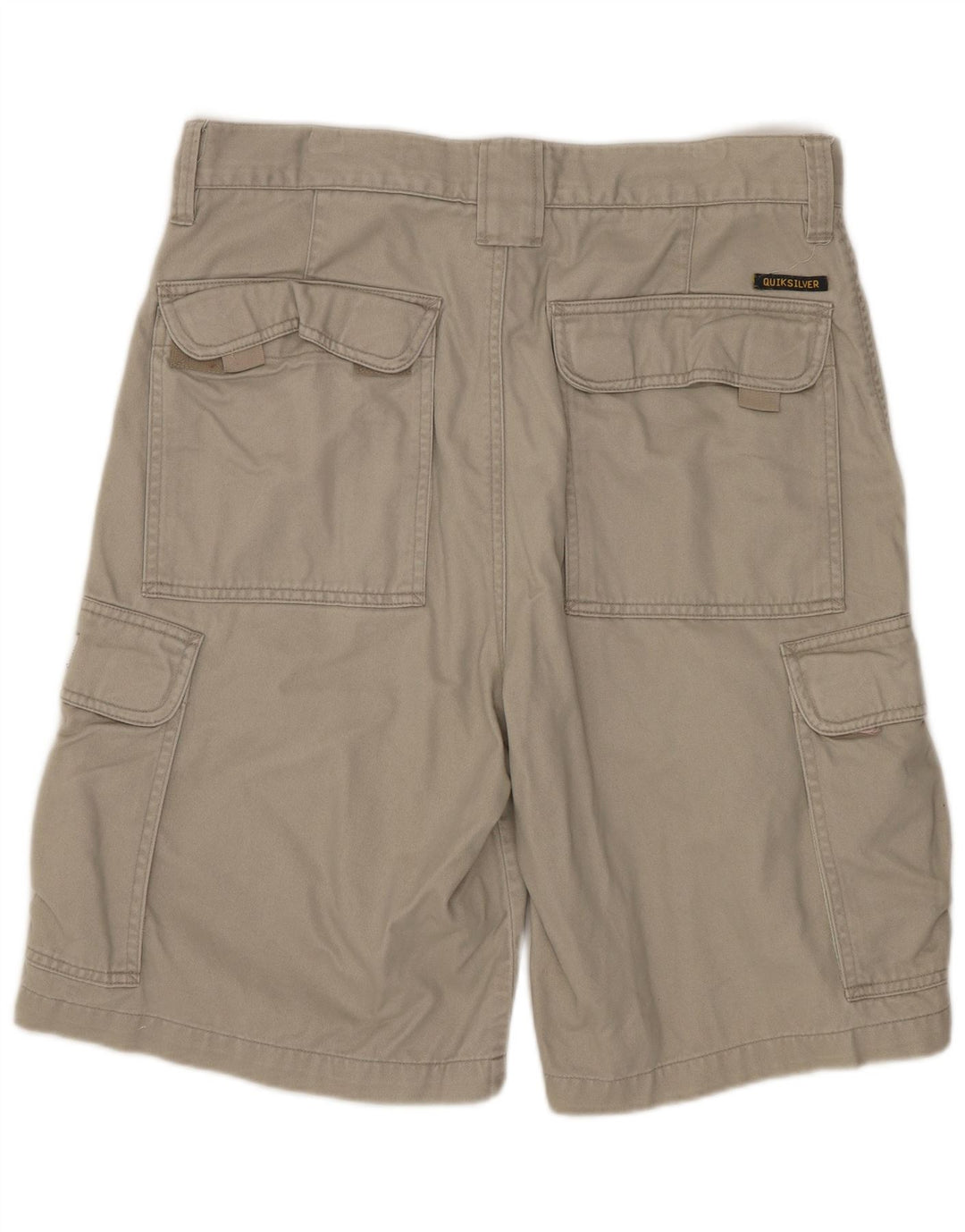 Shorts cargo masculino QUIKSILVER W30 algodão cinza médio