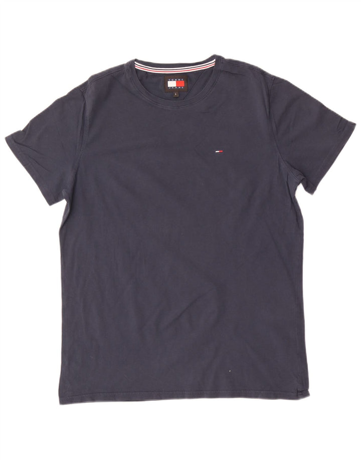 Camiseta masculina Tommy Hilfiger grande azul marinho