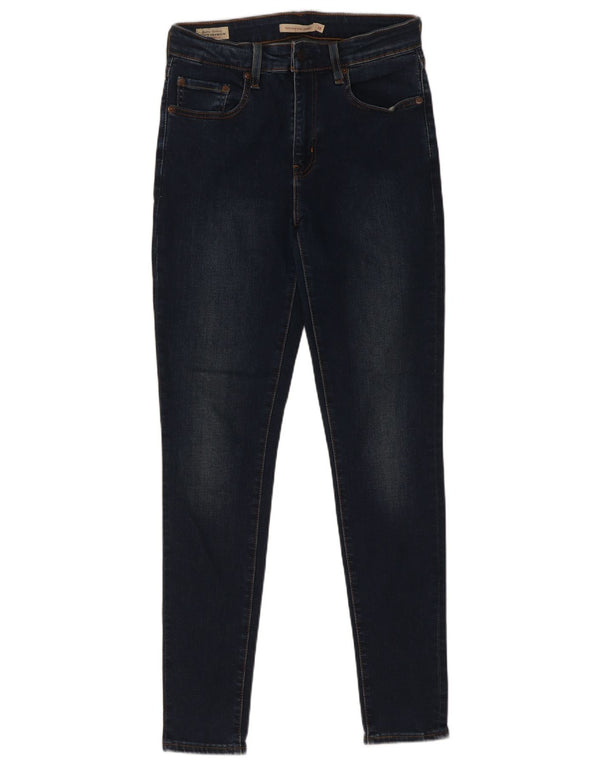 Calça jeans feminina Levi's 721 High Rise Skinny W28 L28 azul marinho algodão