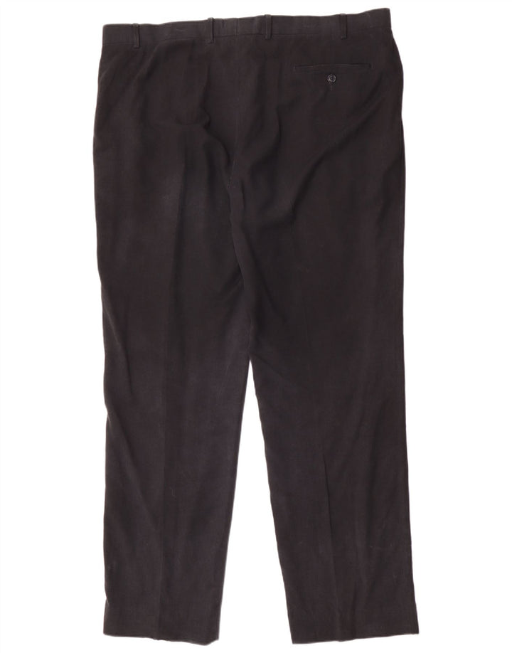 Calça masculina Marks & Spencer Pegged Suit W42 L33 azul marinho Lyocell