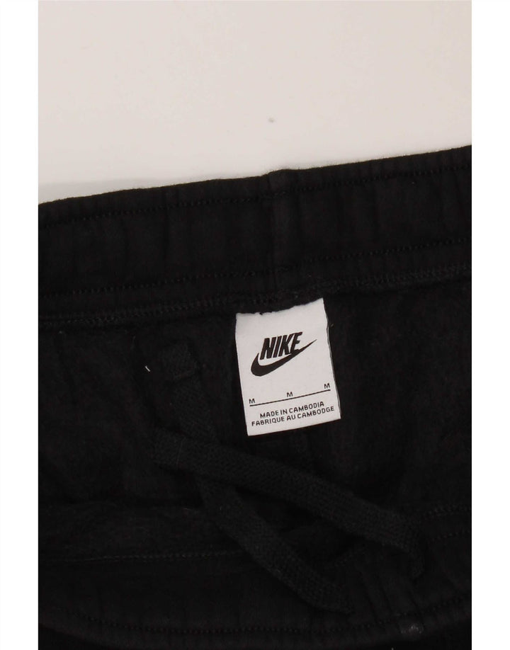 Calça de treino masculina Nike Joggers médio preto colorblock