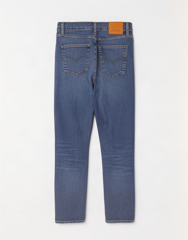 Calça jeans feminina Levi's 724 High Rise Straight W28 L28 azul algodão