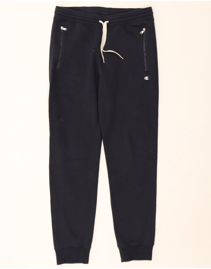 Calça de treino masculina CHAMPION joggers pequena azul marinho