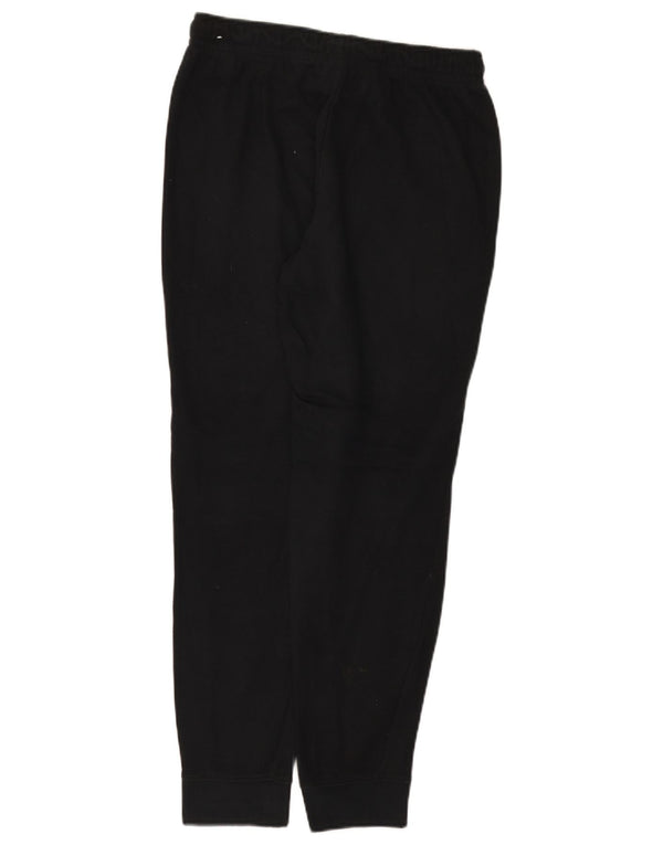 Calça de treino feminina Nike Joggers UK 12 médio preto algodão