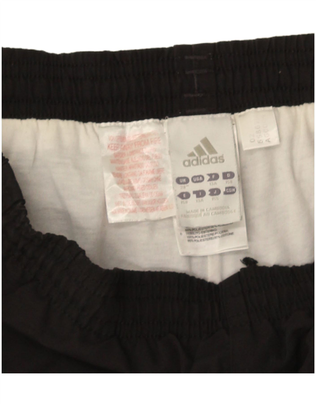 Adidas meninos calças de treino joggers 12-13 anos preto poliéster