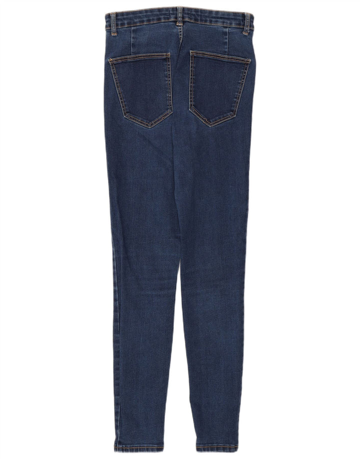 Zara Jeans Skinny Feminino EU 40 Médio W30 L27 Azul