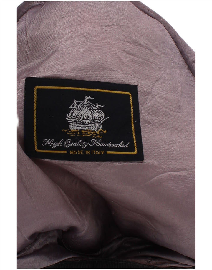 Boné liso vintage masculino cinza médio espinha de peixe clássico