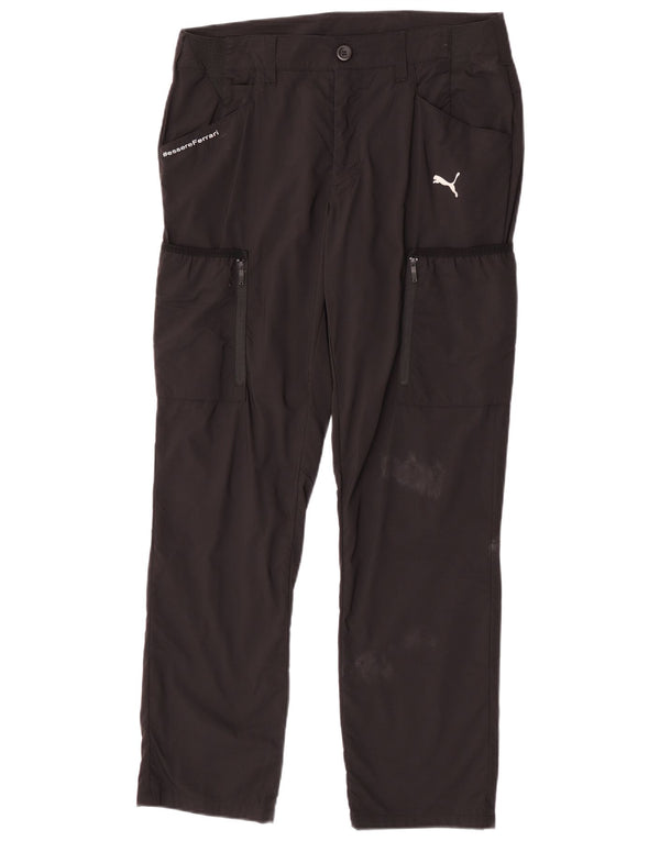 Calça Puma Mens Ferrari Straight Cargo W34 L32 Poliamida Preta