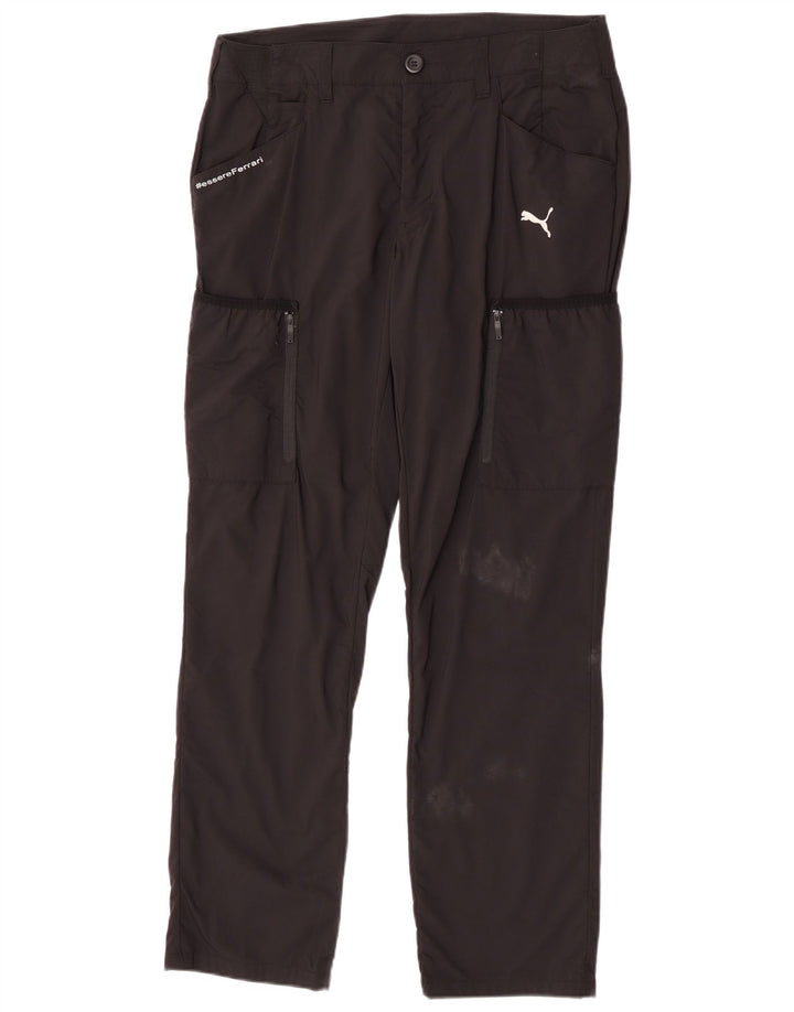 Calça Puma Mens Ferrari Straight Cargo W34 L32 Poliamida Preta