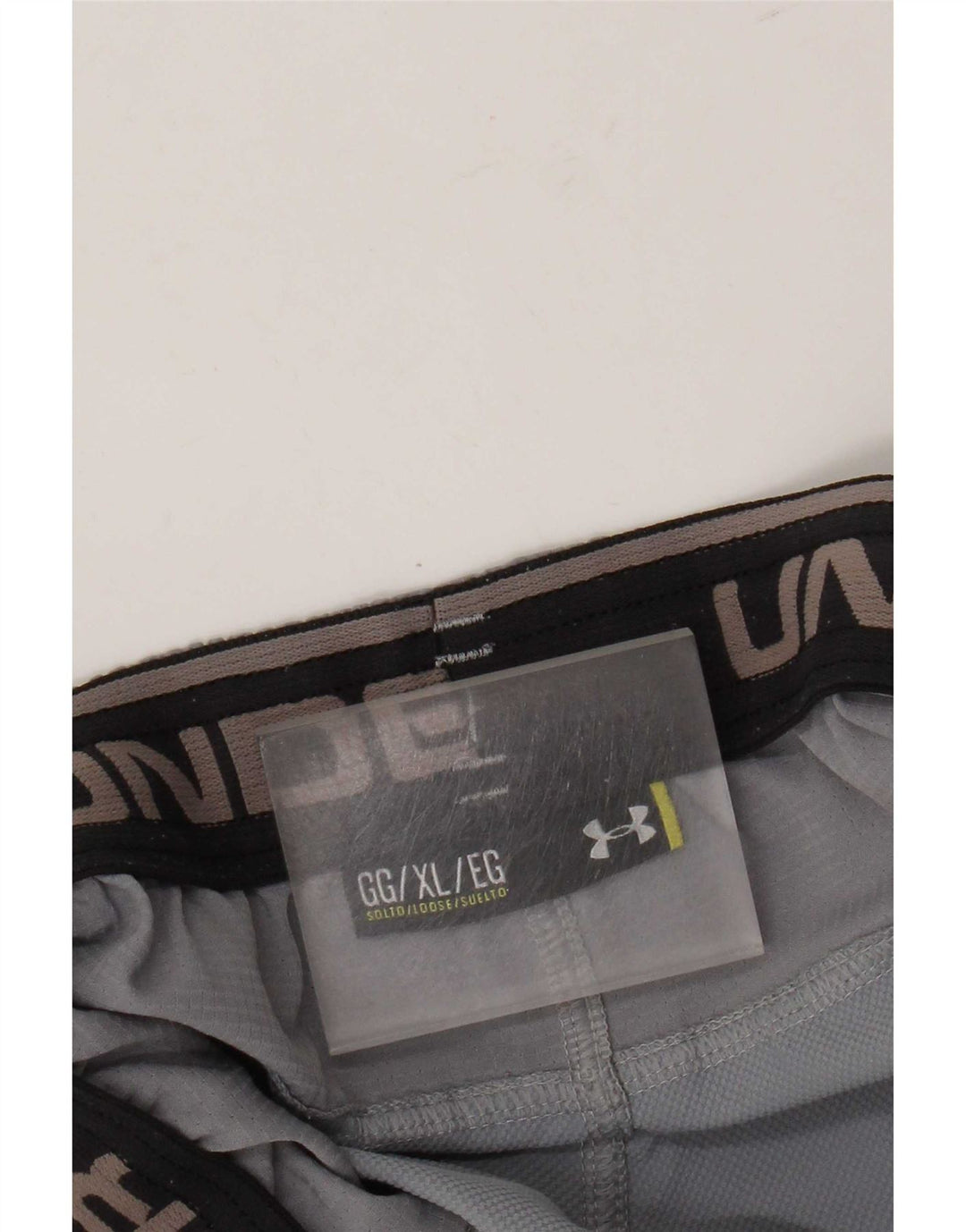 Shorts esportivos gráficos masculinos Under Armour XL cinza