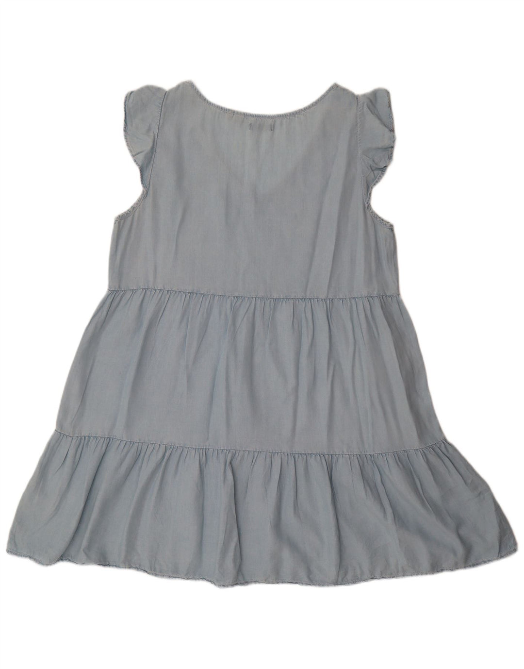 Vestido feminino SUPERDRY evasê UK 14 Lyocell azul médio
