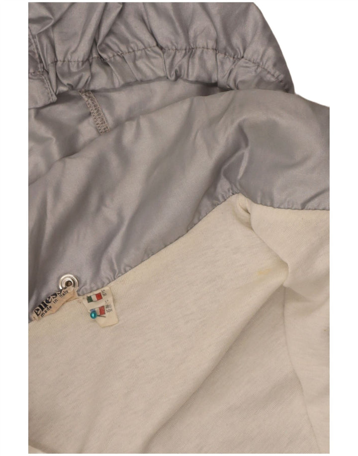 Jaqueta masculina Ellesse com capuz e capuz IT 50 Medium Silver Colourblock