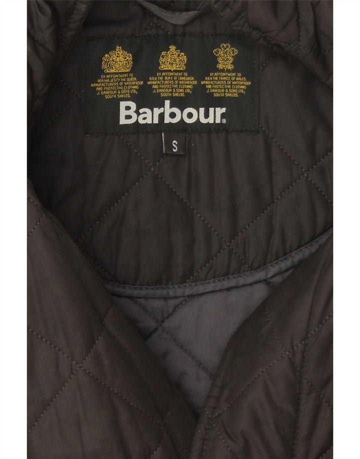 Jaqueta acolchoada masculina Barbour UK 36 pequena preta