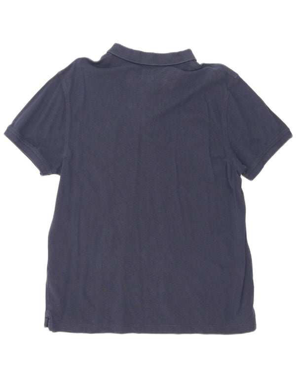 Camisa polo masculina Levi's Standard grande algodão azul marinho