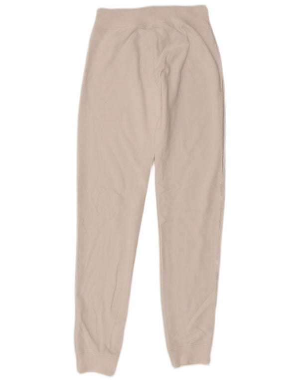 Calça esportiva feminina Champion Heritage Classics Joggers UK 6 XS branca