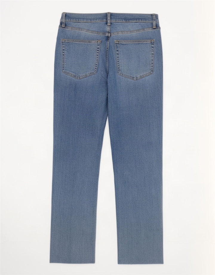 Calça jeans reta feminina Zara EU 40 médio W30 L27 azul