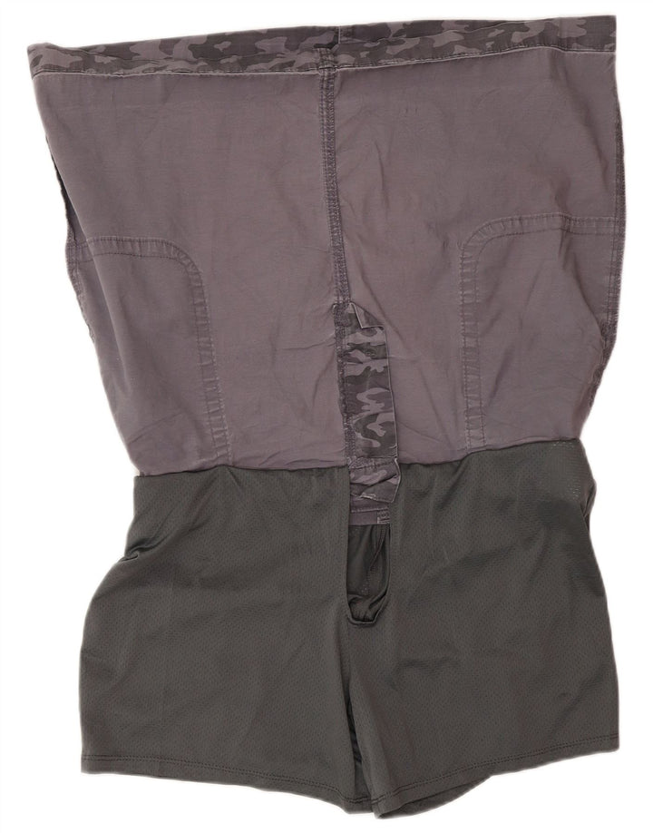 LEE Womens Skort US 14 XL Cinza Camuflagem Algodão