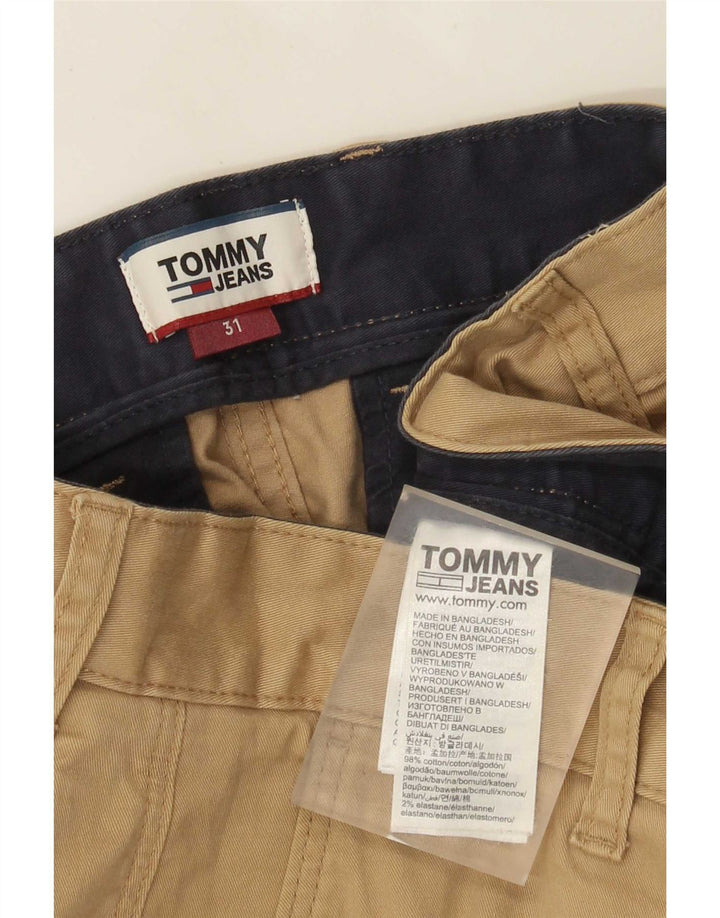 Shorts Chino Masculino Tommy Hilfiger W31 Algodão Bege Médio
