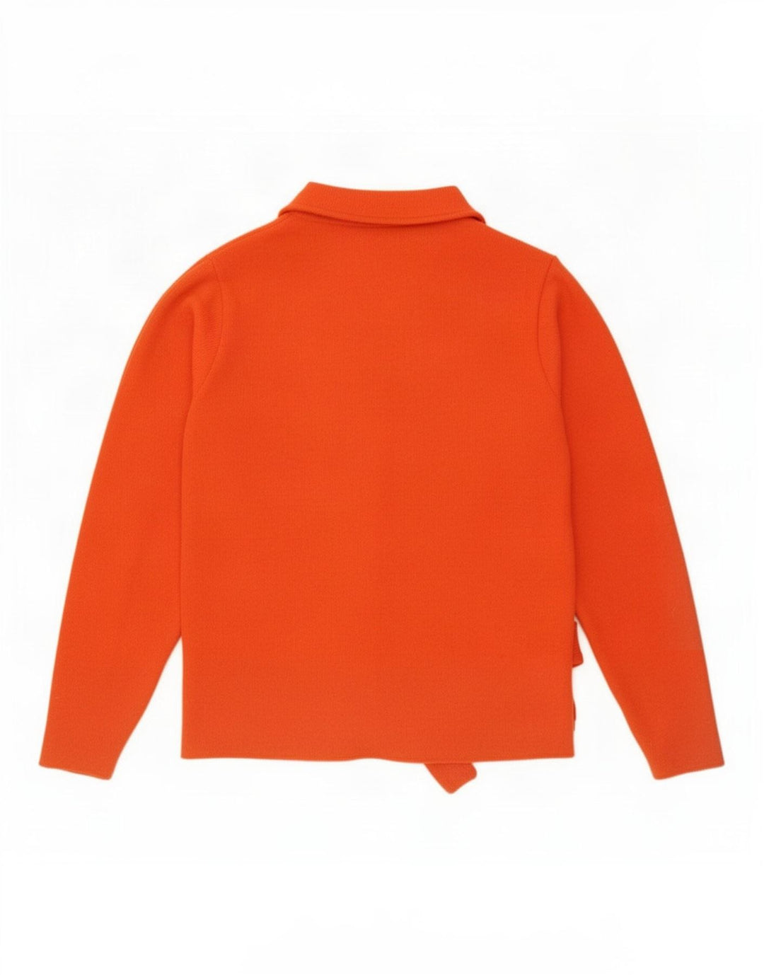 Zara Suéter feminino oversized com gola de tartaruga Reino Unido 10 pequeno laranja