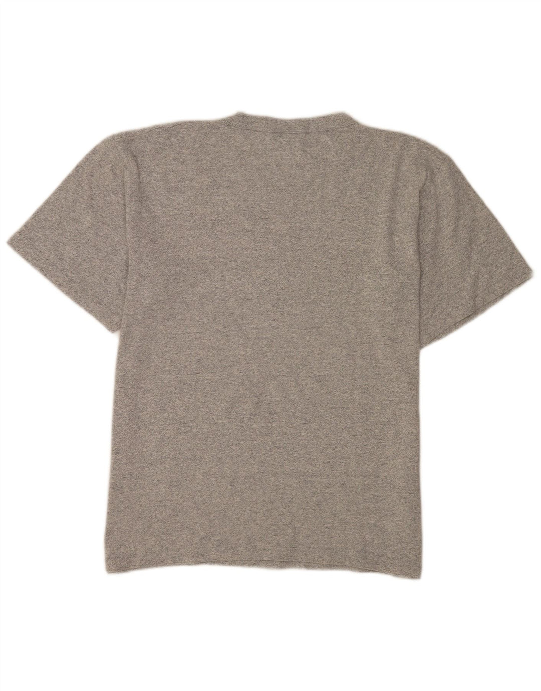 Camiseta masculina estampada Champion grande cinza manchado