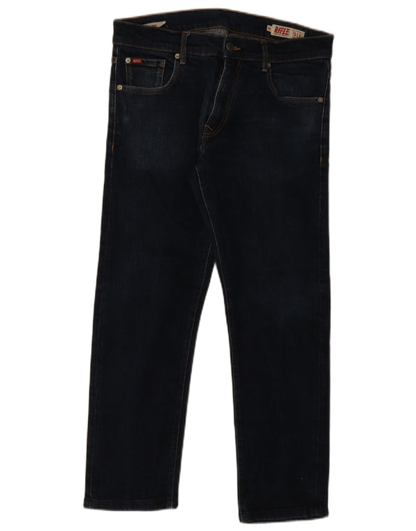 Rifle Masculino Slim Jeans W32 L26 Azul Marinho
