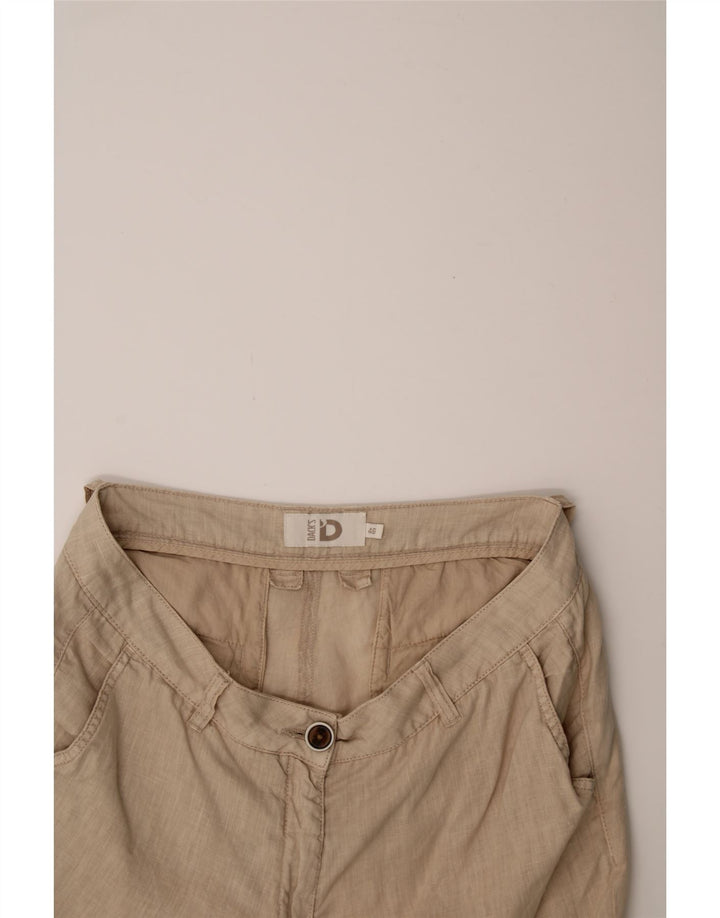 DACK'S Womens Chino Shorts IT 46 Large W34  Beige Linen Vintage Dack's and Second-Hand Dack's from Messina Hembry 