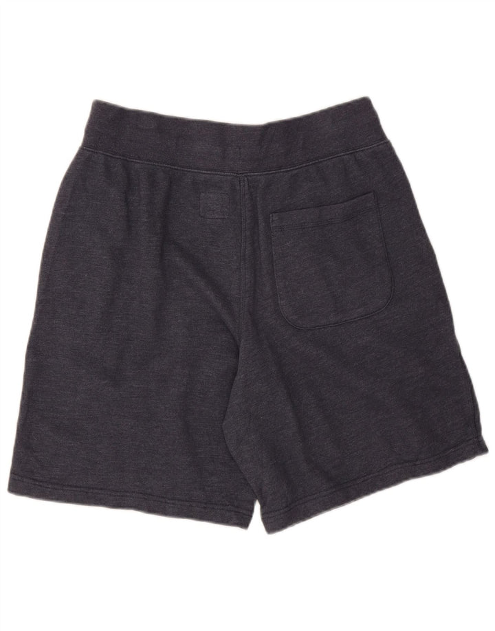 Shorts esportivos masculinos Champion médio algodão azul marinho