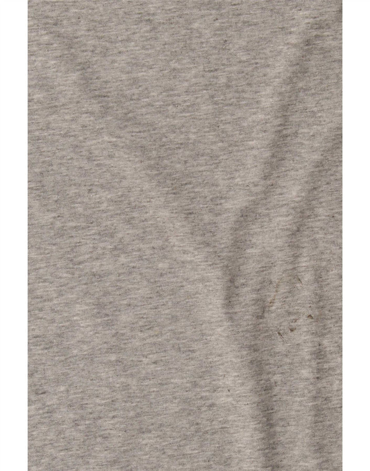 Camiseta Nike Masculina Dri Fit Top Pequeno Algodão Cinza