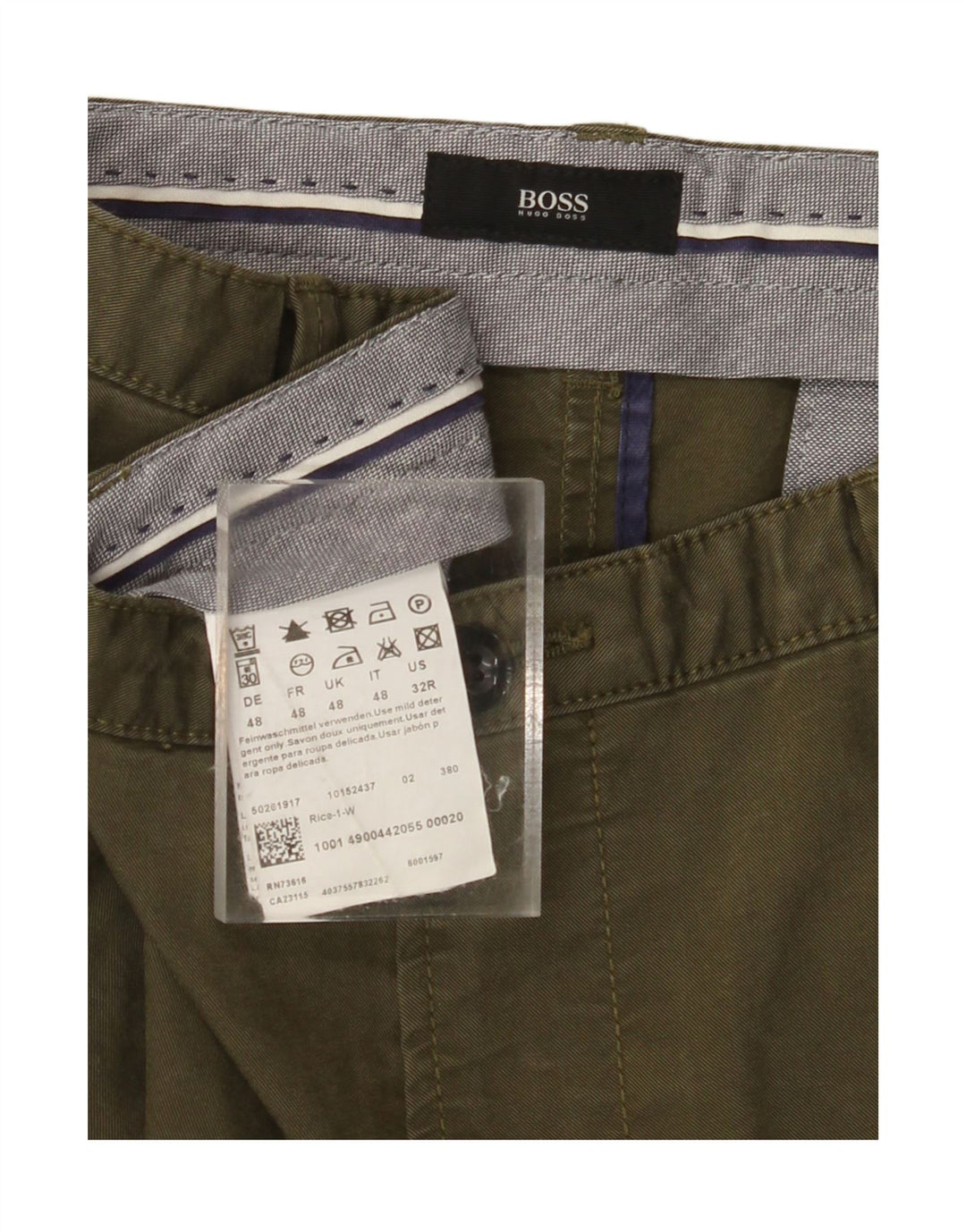 Calça Chino Masculina Reta IT 48 Médio W32 L29