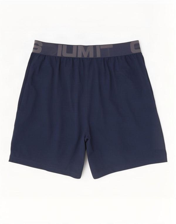 Shorts esportivos masculinos Under Armour Heat Gear Graphic XL azul marinho colorblock