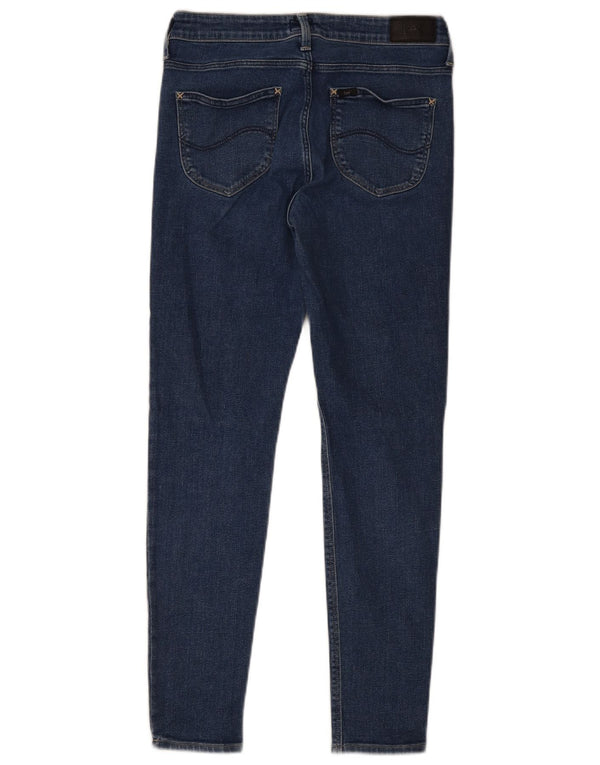 Lee Womens Scarlett Skinny Jeans W28 L31 Azul Algodão