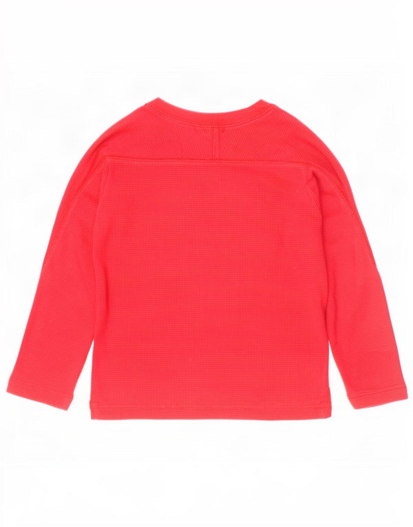 Polo Ralph Lauren Baby Boys Top Manga Comprida 18-24 Meses Algodão Vermelho