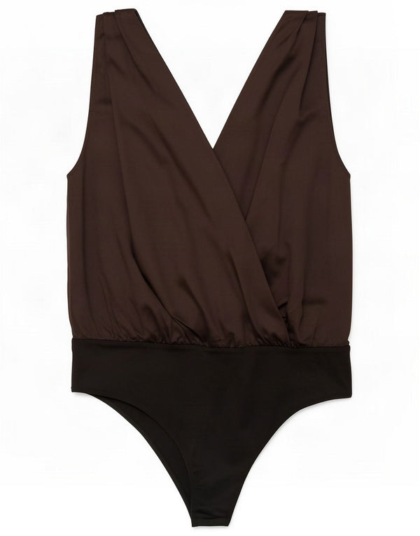 Macacão feminino sem mangas Zara UK 14 grande poliéster preto