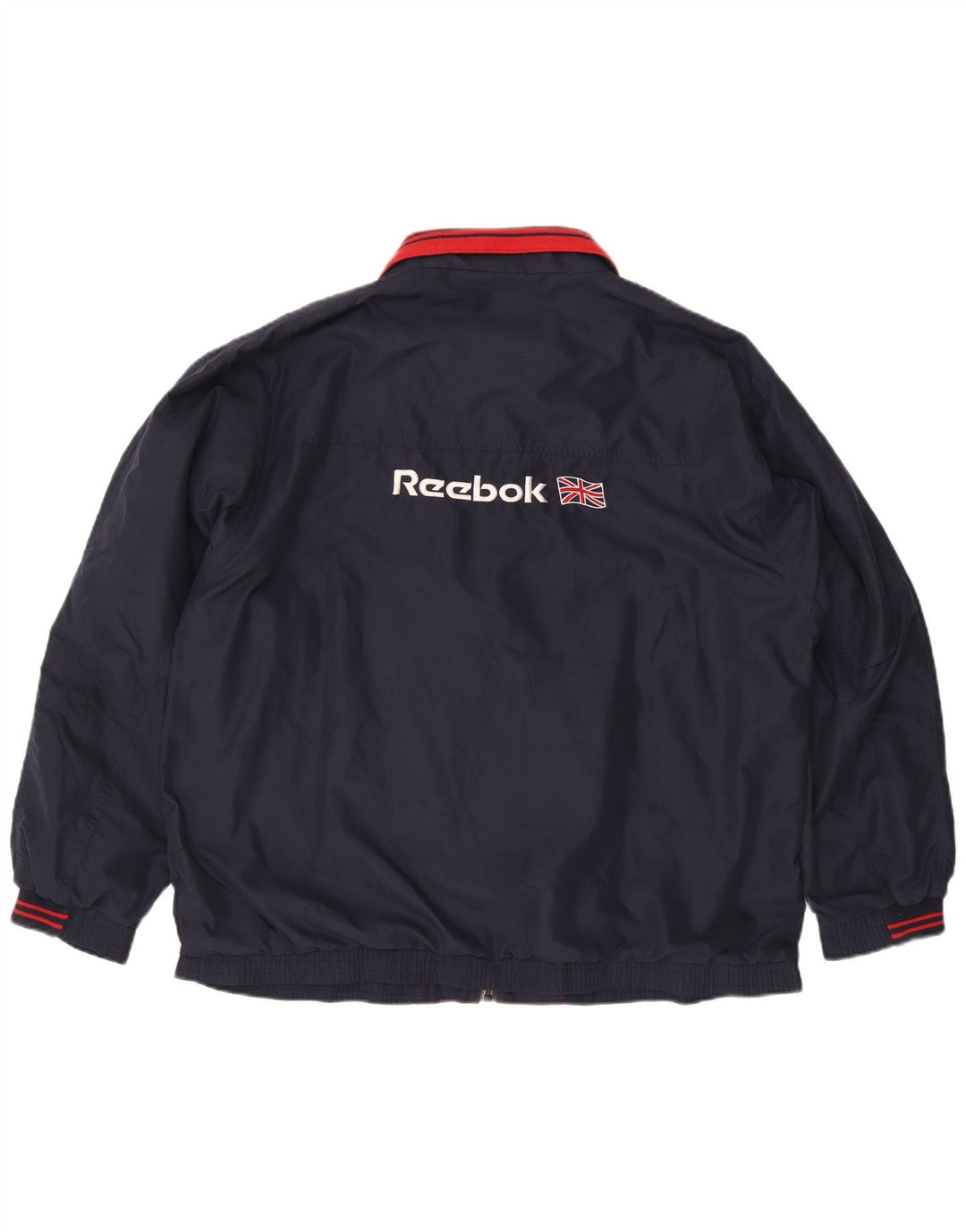 Jaqueta masculina Reebok Graphic Tracksuit Top XL azul marinho poliéster