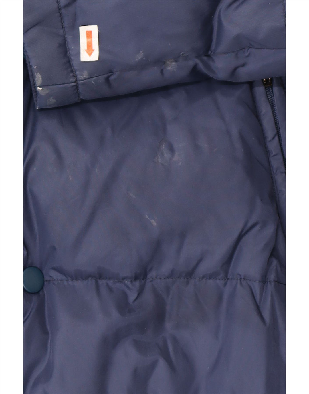 Jaqueta masculina acolchoada com capuz KAPPA UK 38 médio azul marinho poliamida