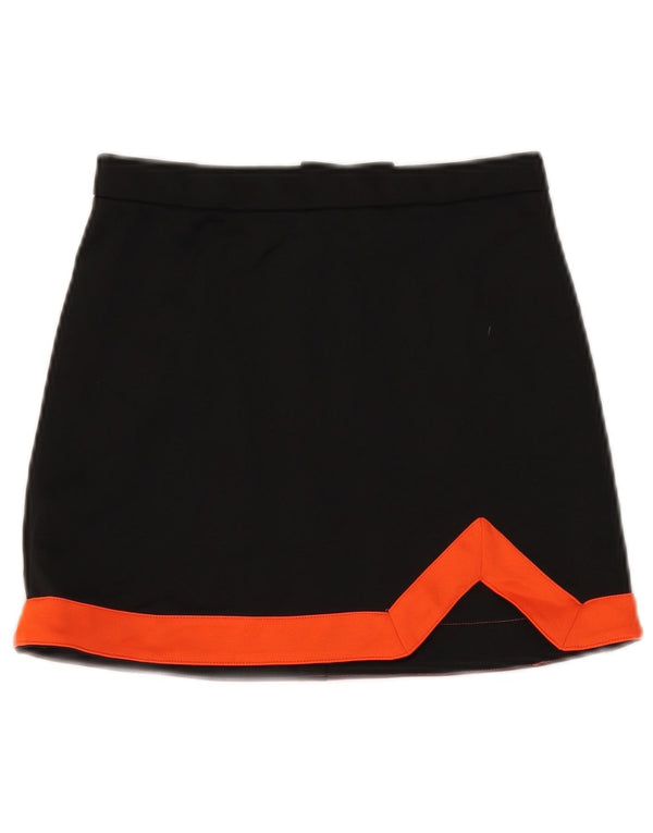 Minissaia feminina Champion 11-12 anos grande W25 preta colorblock