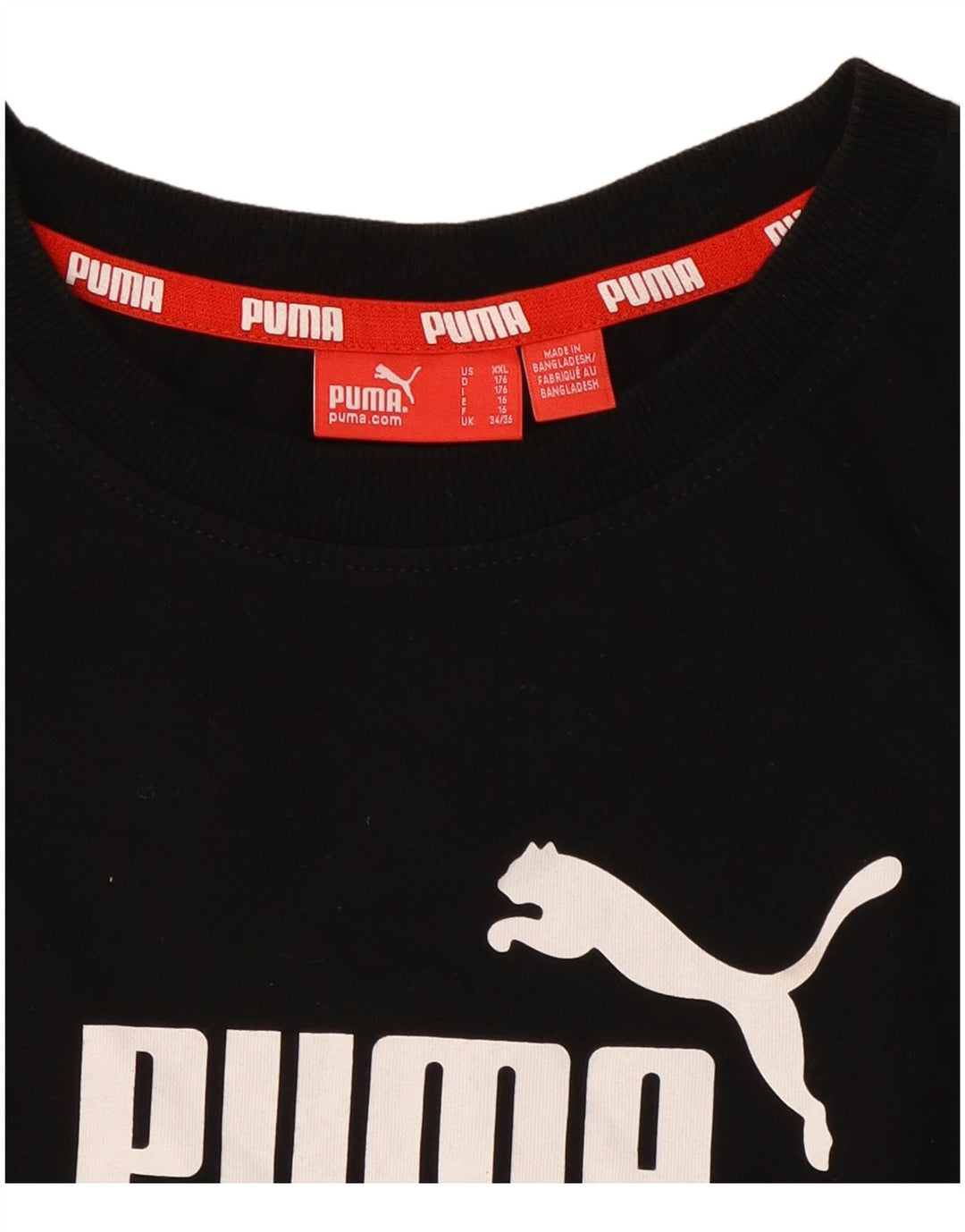 Camiseta PUMA Meninos Graphic 15-16 Anos Preto