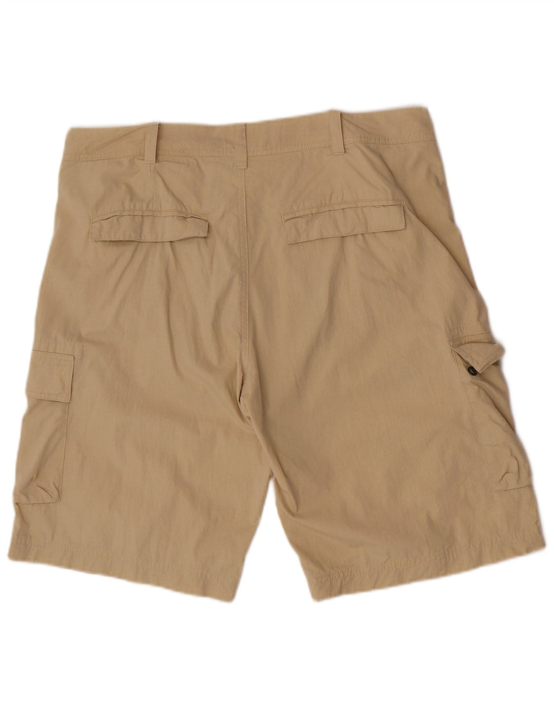 Timberland Mens Cargo Shorts W36 Grande Algodão Bege
