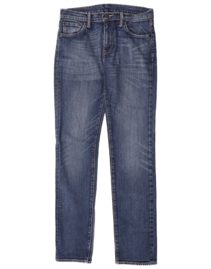 Calça jeans feminina Levi's 511 Slim W30 L32 azul algodão