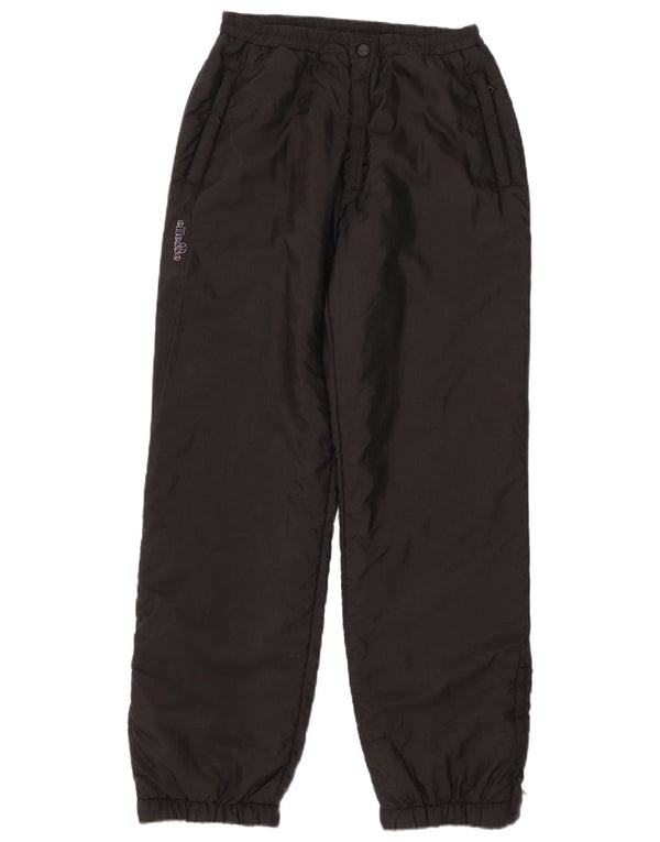 Ellesse Calça feminina joggers corta-vento W32 L31 preto nylon