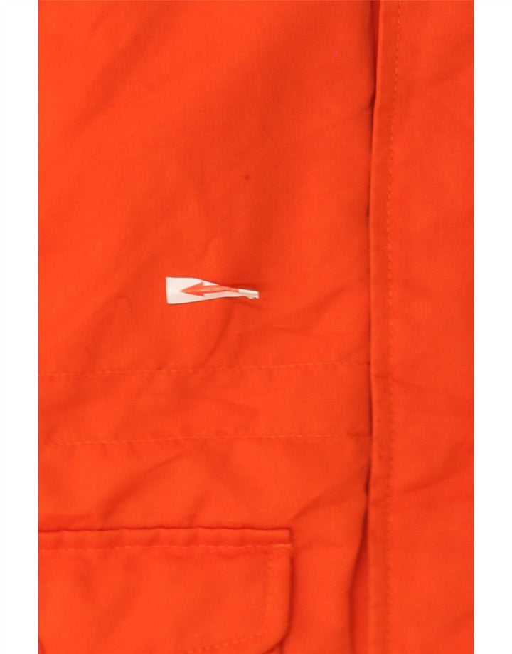 Jaqueta Parka com capuz para meninos GAP 11-12 anos XL laranja poliéster
