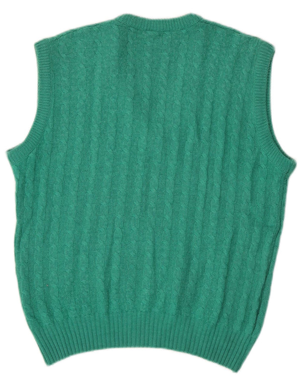 Regata feminina VINTAGE com colete UK 14 verde médio