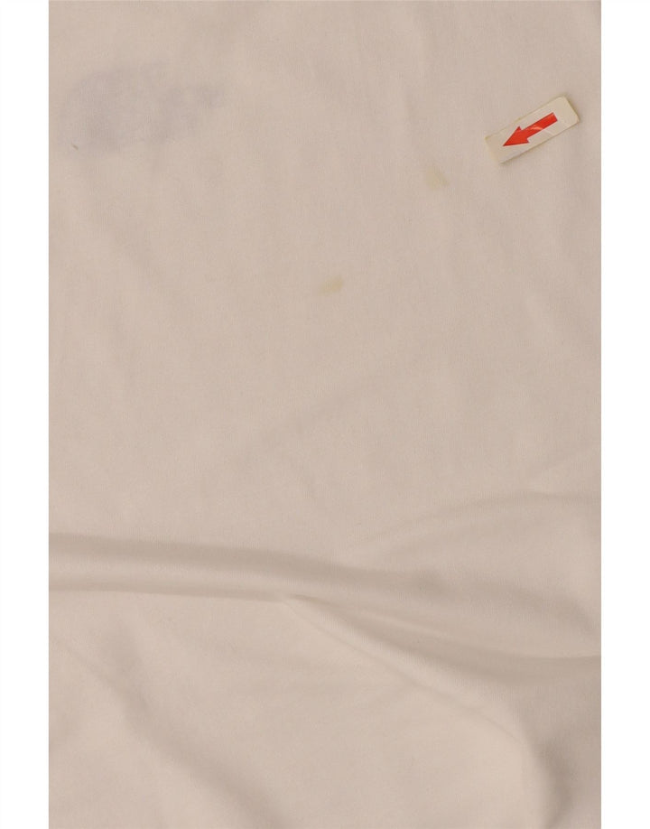 Camiseta masculina The North Face grande algodão branco