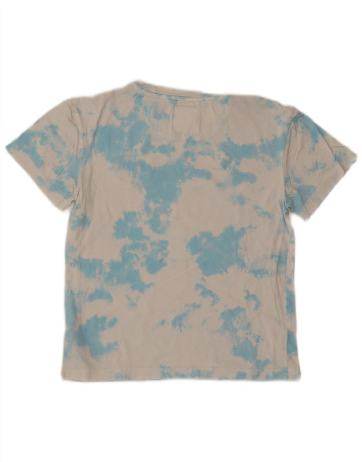 Camiseta LEVI'S Boys Top 11-12 Anos Azul Tie Dye Algodão