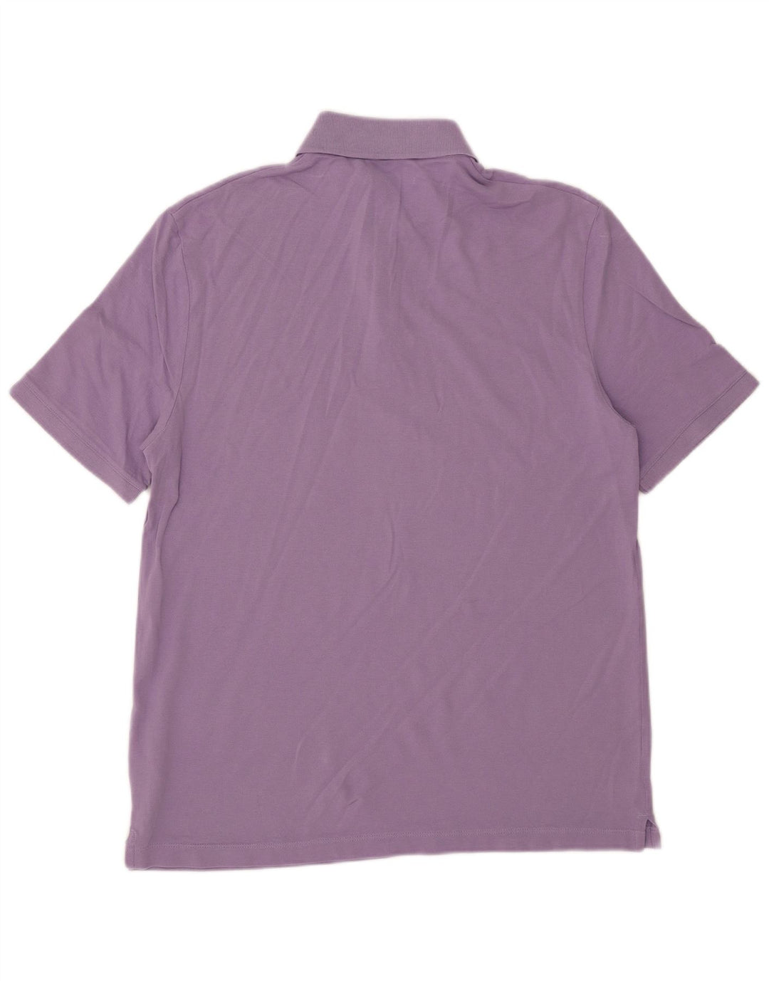 Camisa polo masculina regular Cos grande algodão roxo