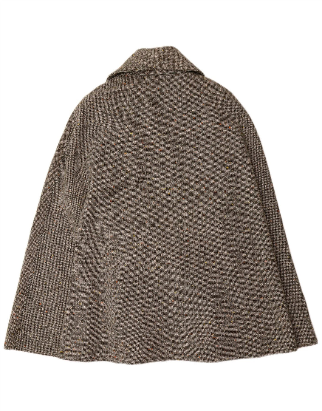 Casaco feminino vintage IT 44 cinza médio manchado