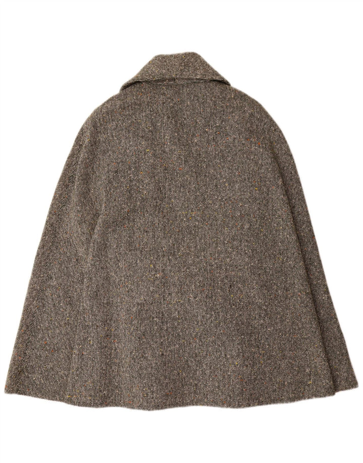 Casaco feminino vintage IT 44 cinza médio manchado