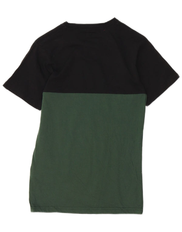 Camiseta Vans Masculina Classic Fit Top XS Preto Colorblock Algodão