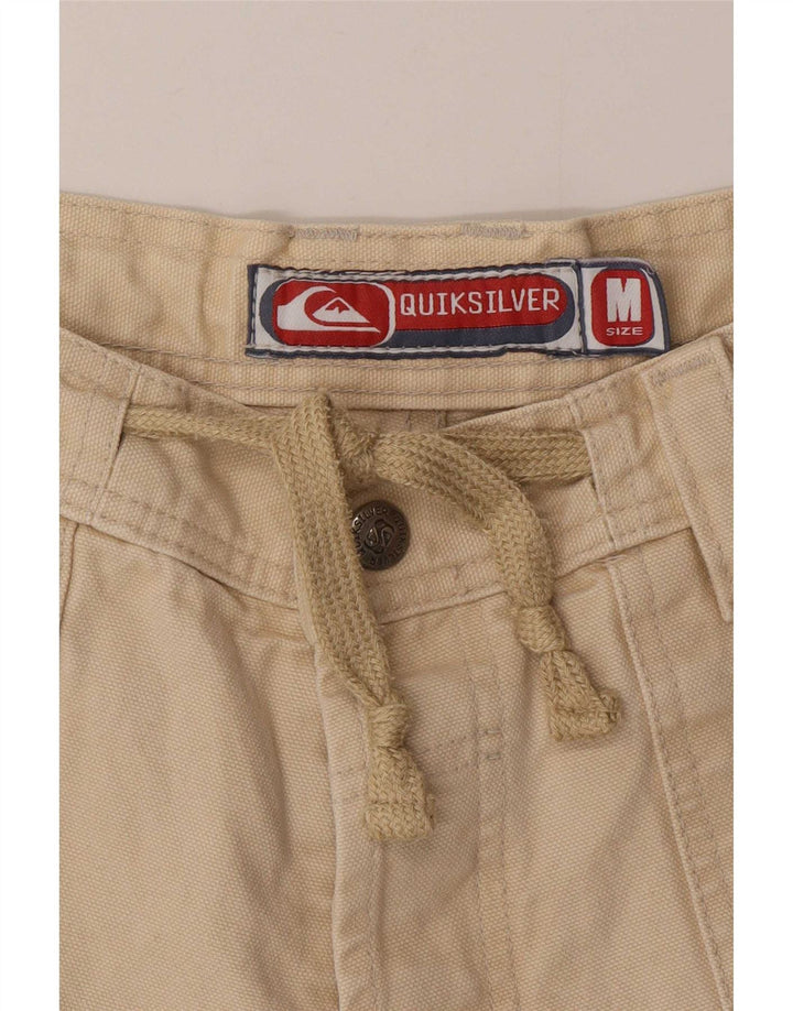 Quiksilver Mens Casual Shorts Médio W32 Bege